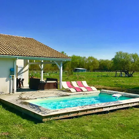 Villa Landaise Piscine Chauffee&Jacuzzi Plage Clim Fibre * Sainte-Eulalie-en-Born